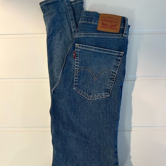 Levi jeans - mile high super skinny size 26 - Picture 3 of 4